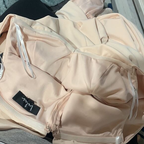 NWT Lulu’s Song of Love Blush pink Maxi Dress - Picture 5 of 8